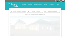 Desktop Screenshot of cliniquedulac.com