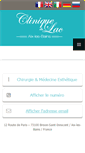 Mobile Screenshot of cliniquedulac.com